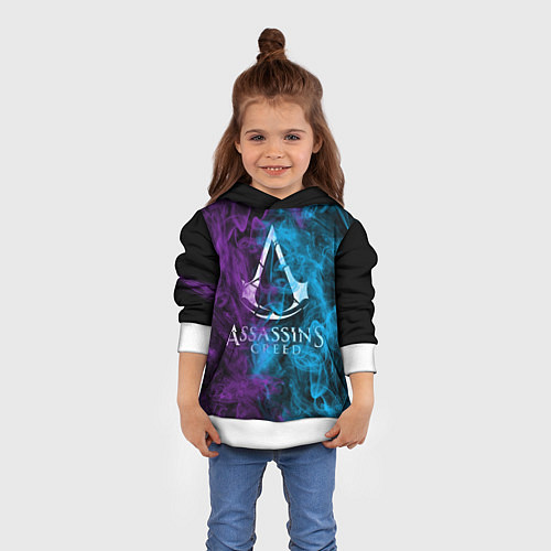 Детская толстовка Assassin's Creed / 3D-Белый – фото 4