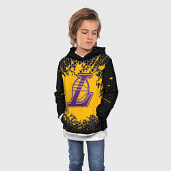 Толстовка-худи детская Kobe Bryant, цвет: 3D-белый — фото 2