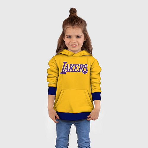 Детская толстовка Kobe Bryant / 3D-Синий – фото 4