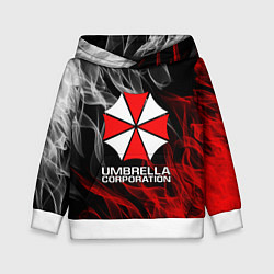 Толстовка-худи детская UMBRELLA CORP, цвет: 3D-белый