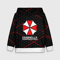 Толстовка-худи детская UMBRELLA CORP, цвет: 3D-белый