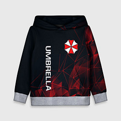 Толстовка-худи детская UMBRELLA CORP, цвет: 3D-меланж