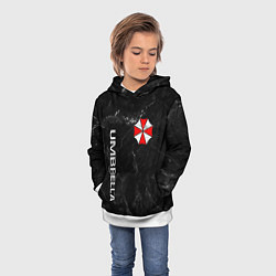 Толстовка-худи детская UMBRELLA CORP, цвет: 3D-белый — фото 2