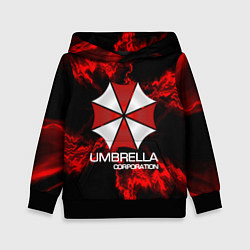 Толстовка-худи детская UMBRELLA CORP, цвет: 3D-черный