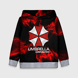 Толстовка-худи детская UMBRELLA CORP, цвет: 3D-меланж