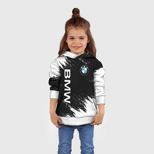 Детская толстовка BMW / 3D-Белый – фото 4