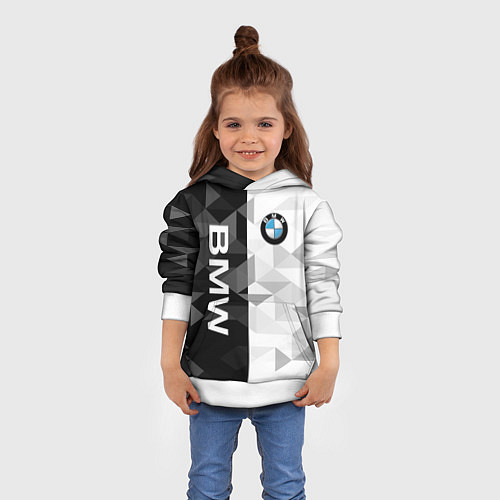 Детская толстовка BMW / 3D-Белый – фото 4