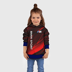 Толстовка-худи детская BMW БМВ Z, цвет: 3D-синий — фото 2