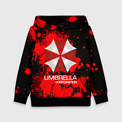 Толстовка-худи детская UMBRELLA CORP, цвет: 3D-черный