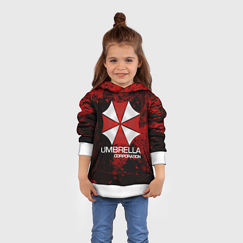 Детская толстовка UMBRELLA CORP / 3D-Белый – фото 4