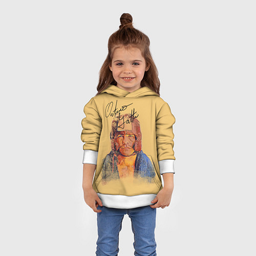 Детская толстовка Arturo Gatti / 3D-Белый – фото 4