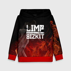 Толстовка-худи детская LIMP BIZKIT, цвет: 3D-красный