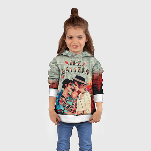 Детская толстовка THE HATTERS / 3D-Белый – фото 4