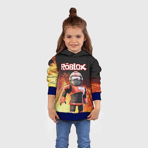 Детская толстовка ROBLOX / 3D-Синий – фото 4
