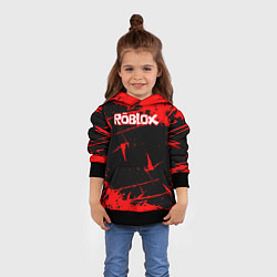 Толстовка-худи детская ROBLOX, цвет: 3D-черный — фото 2