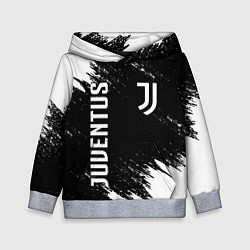 Толстовка-худи детская JUVENTUS, цвет: 3D-меланж