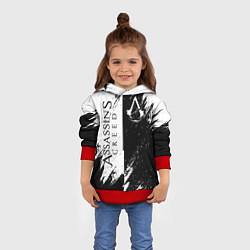 Толстовка-худи детская ASSASSIN'S CREED, цвет: 3D-красный — фото 2