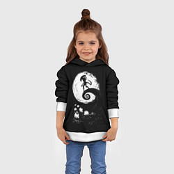 Толстовка-худи детская ЧУЖОЙ, цвет: 3D-белый — фото 2