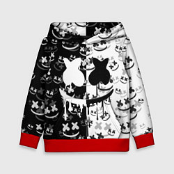 Толстовка-худи детская Fortnite & Marshmello, цвет: 3D-красный