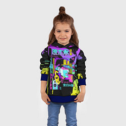 Толстовка-худи детская JoJo Bizarre Adventure, цвет: 3D-синий — фото 2