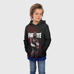 Толстовка-худи детская FORTNITE IKONIK, цвет: 3D-синий — фото 2