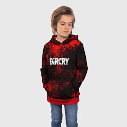 Толстовка-худи детская FARCRY, цвет: 3D-красный — фото 2
