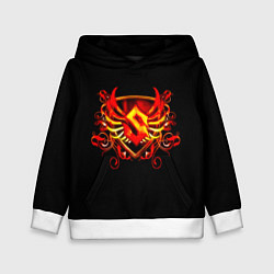 Толстовка-худи детская Sabaton, цвет: 3D-белый