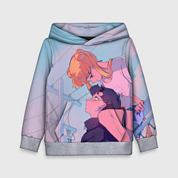 Толстовка-худи детская SAILOR MOON, цвет: 3D-меланж