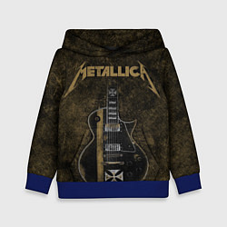 Толстовка-худи детская Metallica, цвет: 3D-синий
