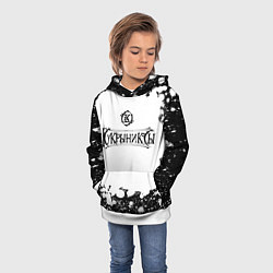 Толстовка-худи детская Кукрыниксы Лого, цвет: 3D-белый — фото 2