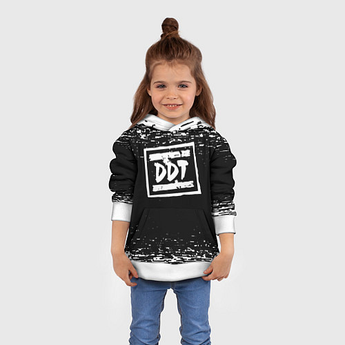 Детская толстовка ДДТ / 3D-Белый – фото 4