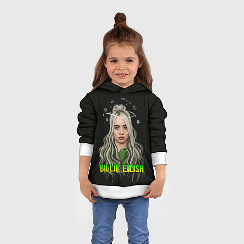 Детская толстовка BILLIE EILISH / 3D-Белый – фото 4