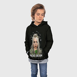 Толстовка-худи детская BILLIE EILISH, цвет: 3D-меланж — фото 2