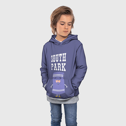 Детская толстовка South Park Полотенчико / 3D-Меланж – фото 3