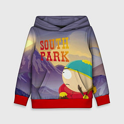 Толстовка-худи детская South Park Картмен, цвет: 3D-красный