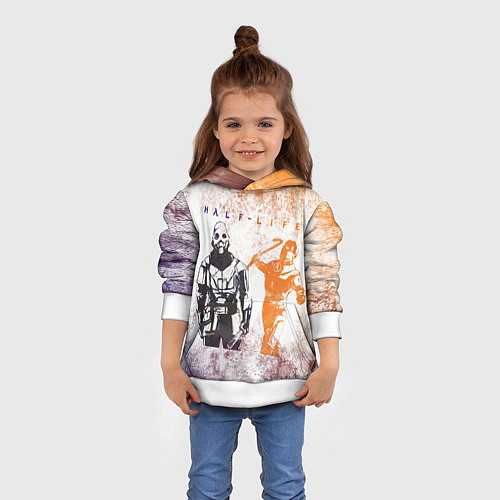 Детская толстовка Half life attack / 3D-Белый – фото 4