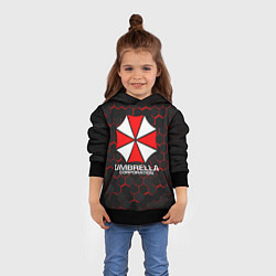 Толстовка-худи детская UMBRELLA CORP, цвет: 3D-черный — фото 2