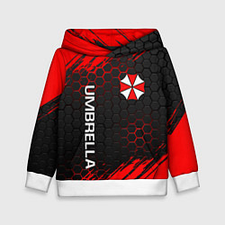 Толстовка-худи детская UMBRELLA CORP, цвет: 3D-белый