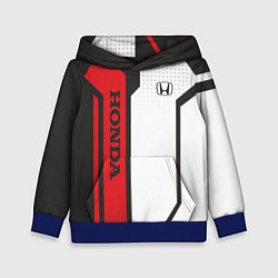 Толстовка-худи детская Honda Driver team, цвет: 3D-синий