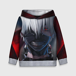 Толстовка-худи детская TOKYO GHOUL, цвет: 3D-меланж