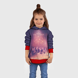 Толстовка-худи детская BTS, цвет: 3D-красный — фото 2