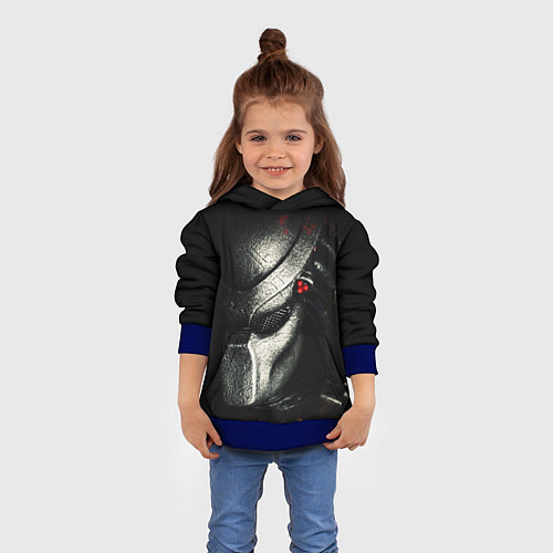 Детская толстовка PREDATOR / 3D-Синий – фото 4