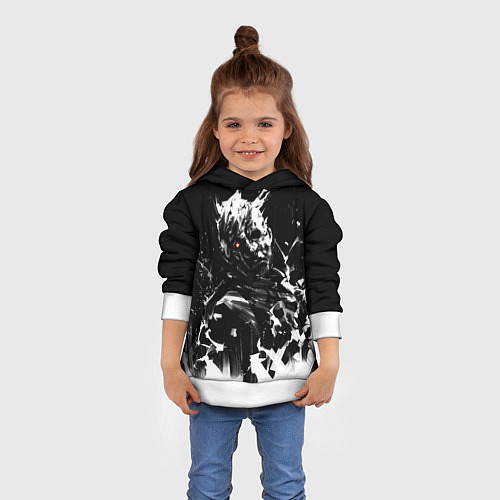 Детская толстовка Dead by Daylight / 3D-Белый – фото 4