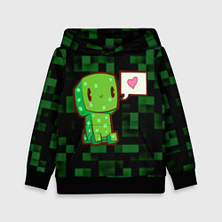 Детская толстовка Minecraft Creeper