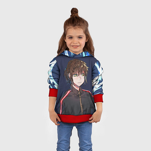 Детская толстовка БАШНЯ БОГА / 3D-Красный – фото 4