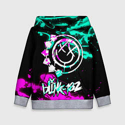 Толстовка-худи детская Blink-182 6, цвет: 3D-меланж