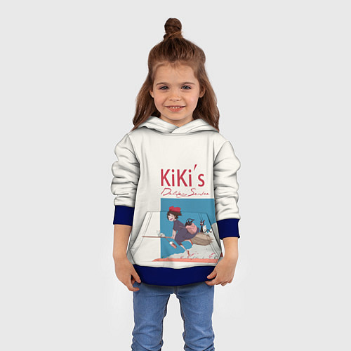 Детская толстовка Kiki’s Delivery Service / 3D-Синий – фото 4