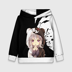 Толстовка-худи детская Danganropa, цвет: 3D-белый