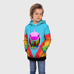 Толстовка-худи детская 6IX9INE, цвет: 3D-черный — фото 2