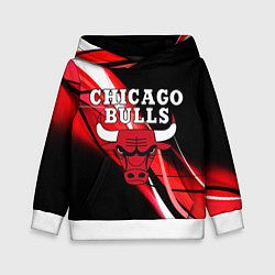 Толстовка-худи детская CHICAGO BULLS, цвет: 3D-белый